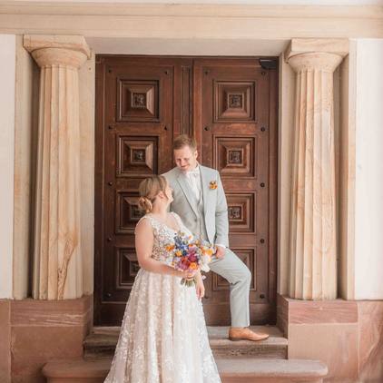 Hochzeitspaar Bokeria Mannheim - Fotografie und Videografie - Julie Weddings