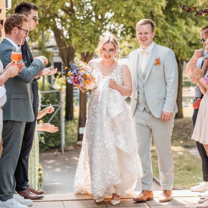 Hochzeitspaar Bokeria Mannheim - Fotografie und Videografie - Julie Weddings