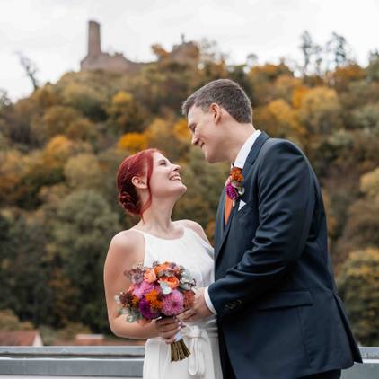 Hochzeitspaar Standesamt Weinheim - Fotografie und Videografie - Julie Weddings
